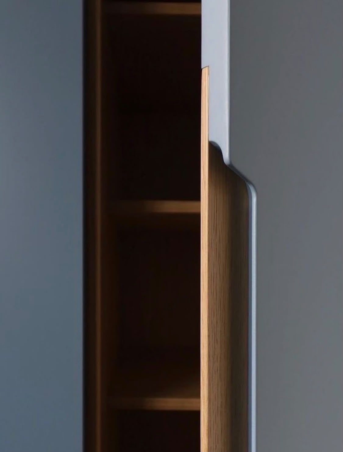 Detalhe de marcenaria premium